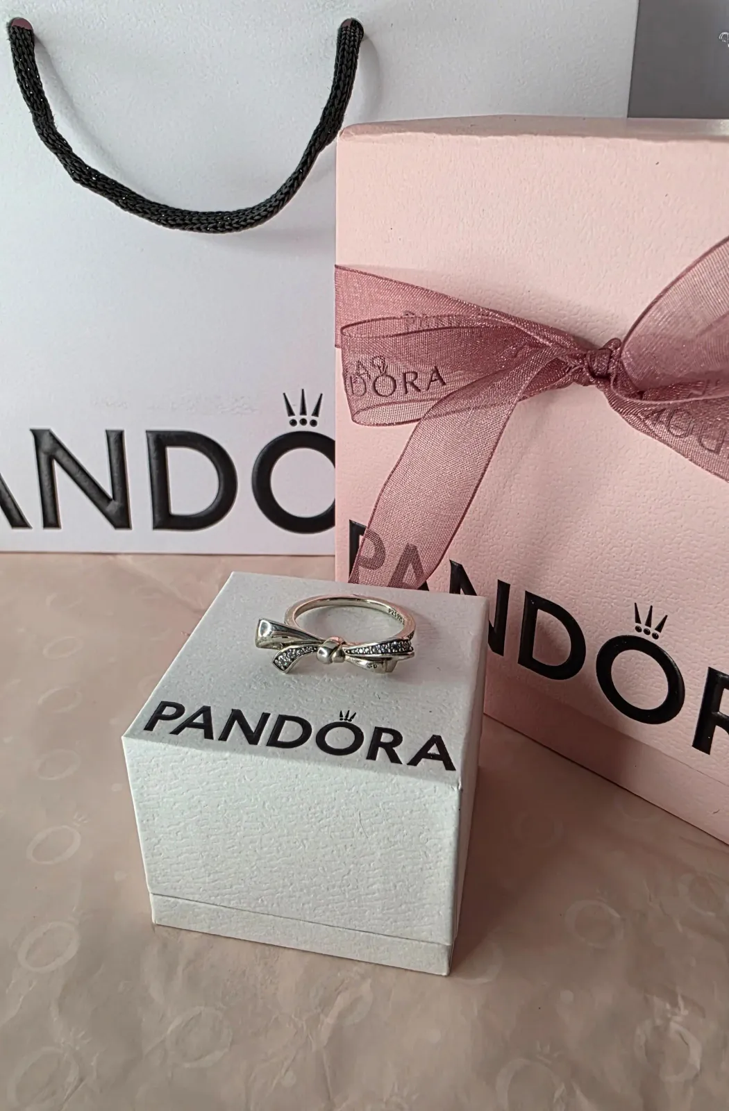 Pandora Brilliant Bow Ring 3