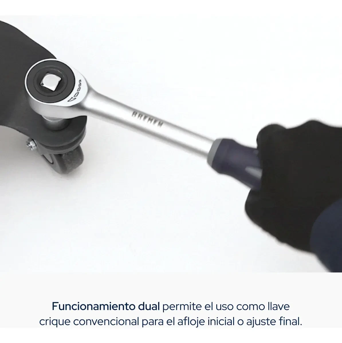 Llave Crique Bremen Enc 1/2 C/ Mango Giratorio Bidireccional Azul 10