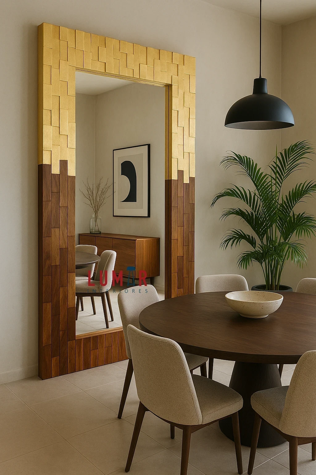 Espejo CORAL Gold 210*110cm  3