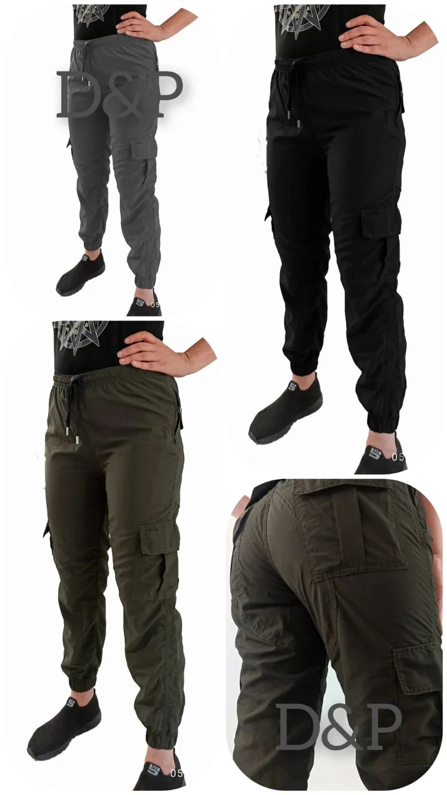 Pantalón Jogger  Táctico Tipo Cargo 8