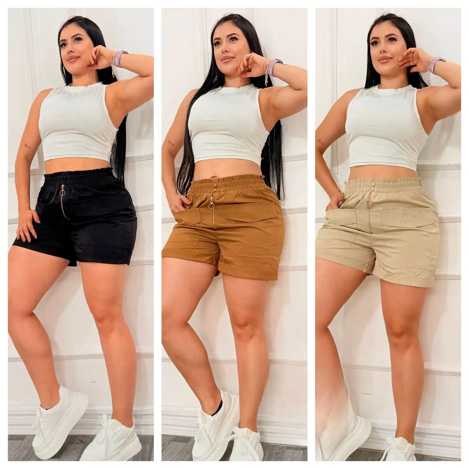😍👚🩳Nueva colección hermoso conjunto 🤩❤️