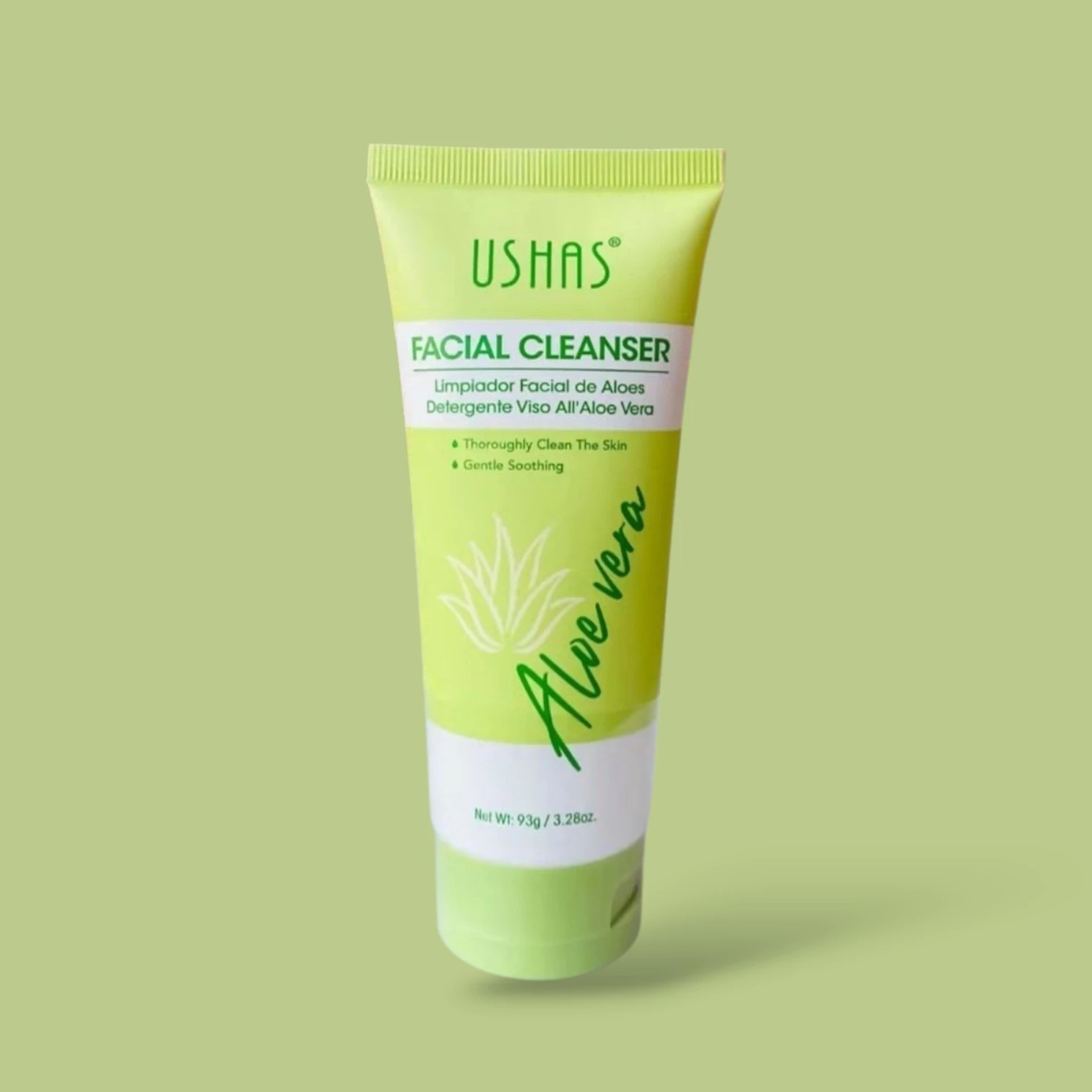 Limpiador Facial 93grs Aloe Vera Ushas