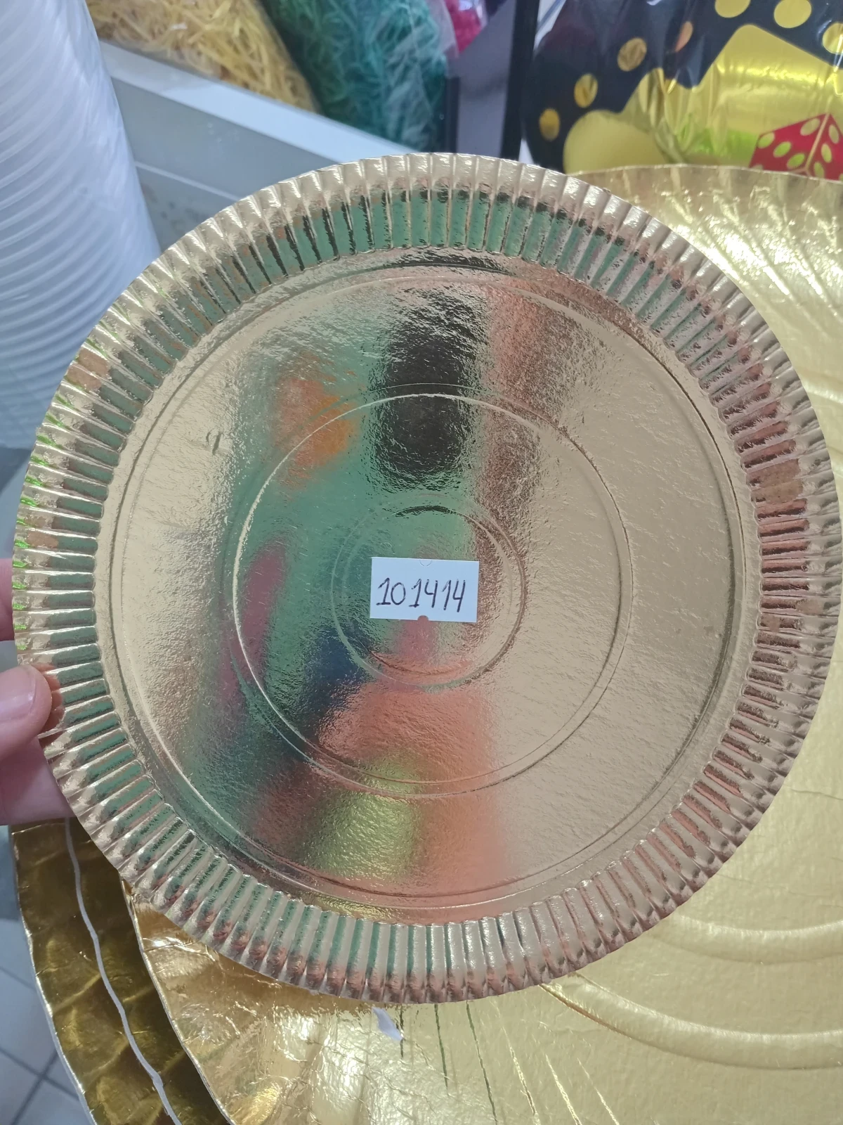 BANDEJA CARTON REDONDA 25cm