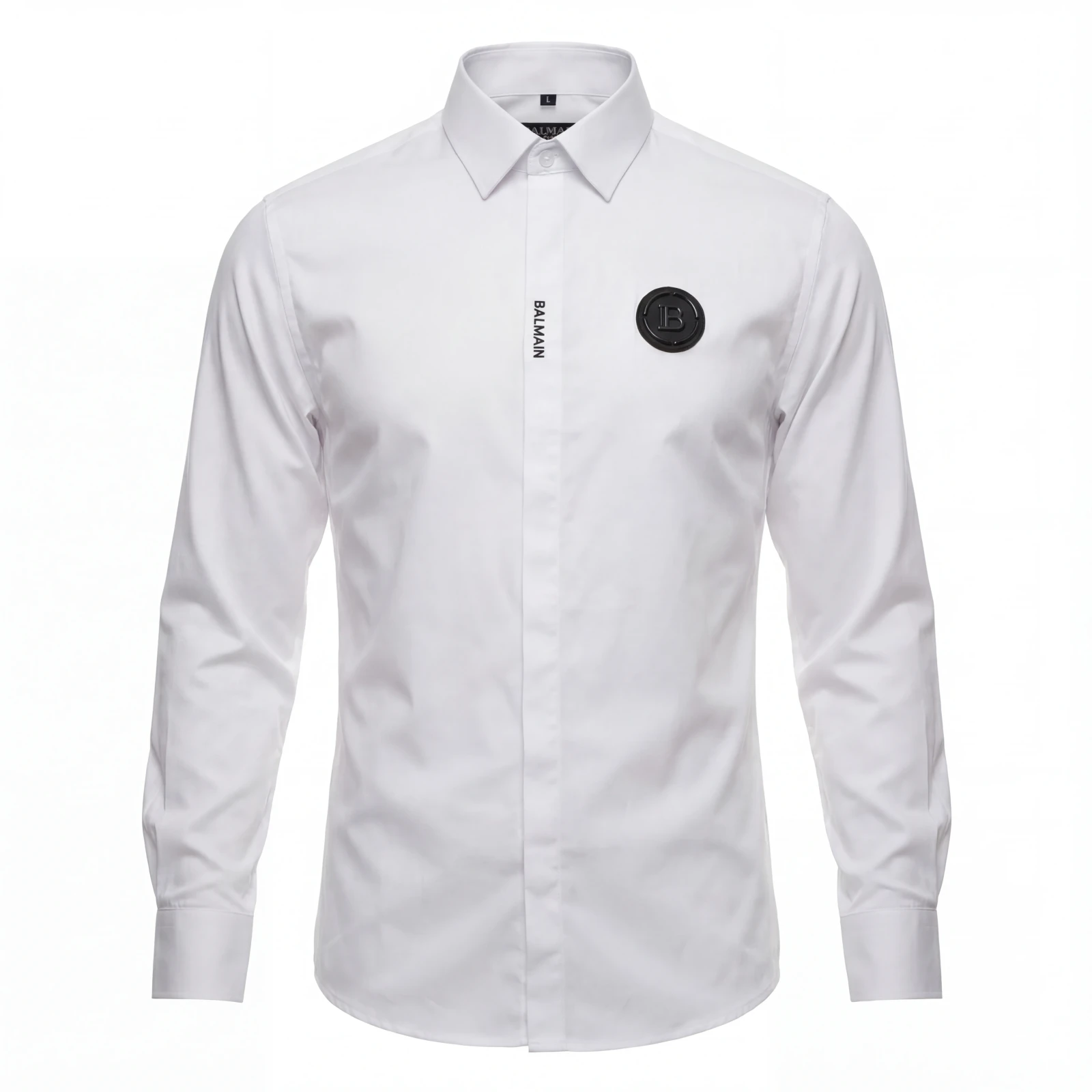 Camisa Manga Larga Balmain blanca