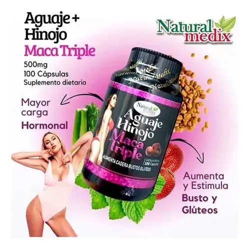 Aguaje Hinojo Maca Triple  4