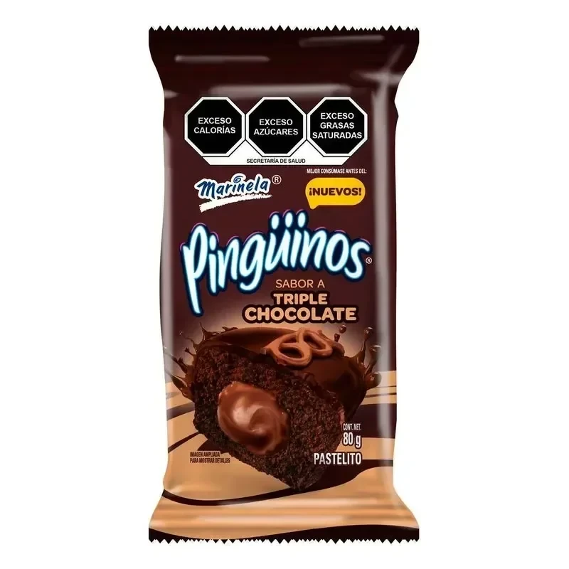 Pinguinos Triple Chocolate 80g
