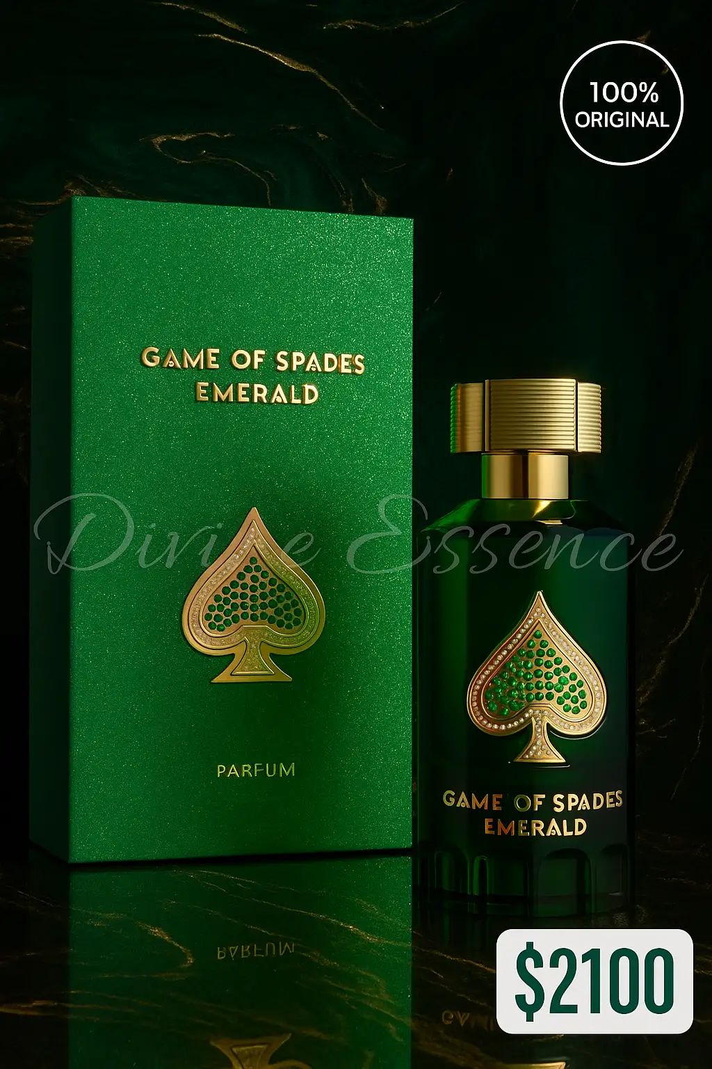 Game of Spades Emerald Parfum - Jo Milano Paris