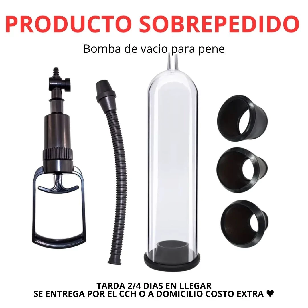 Bomba de vacio para pene