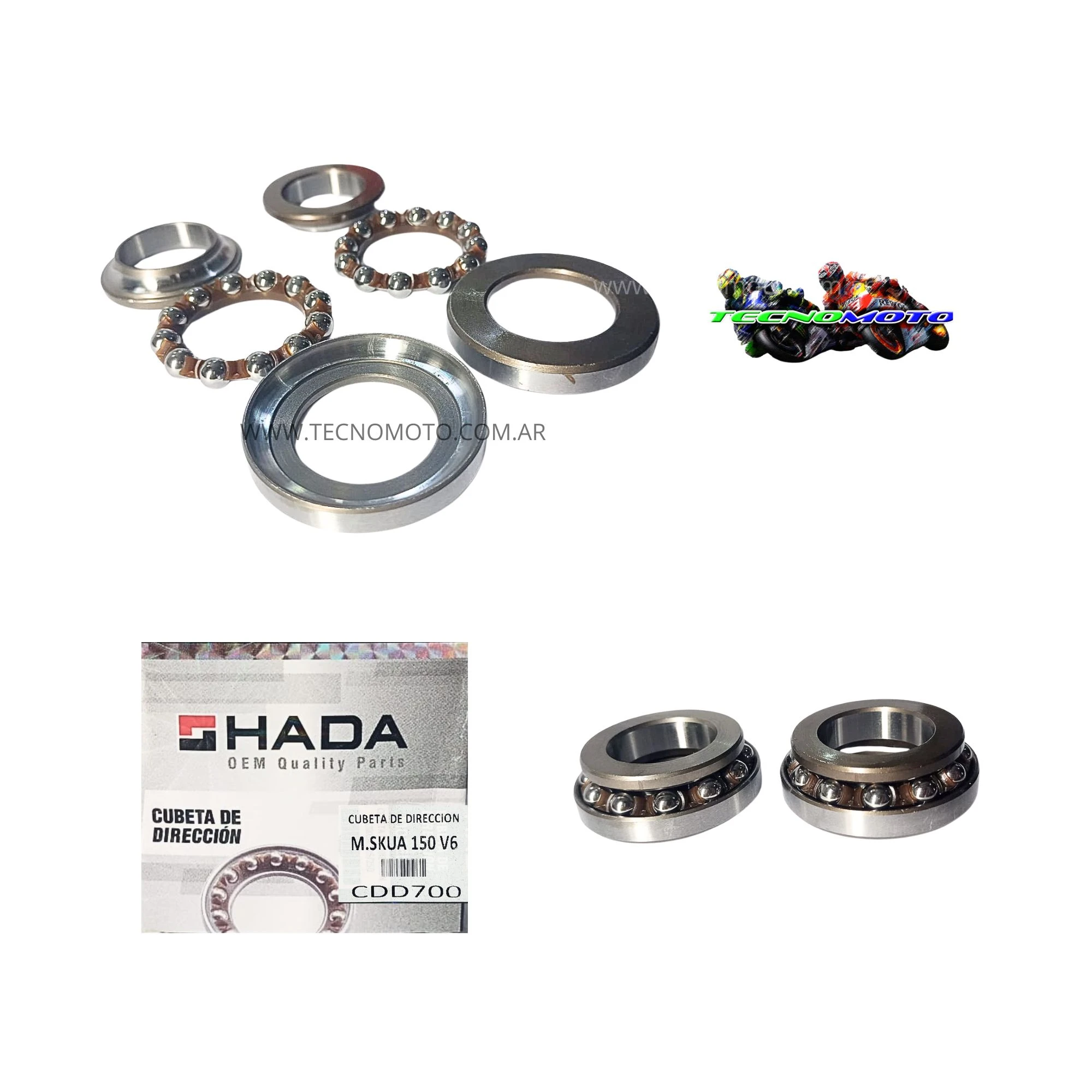 CUBETA DIRECCION MOTOMEL 150 SKUA V6 -49617