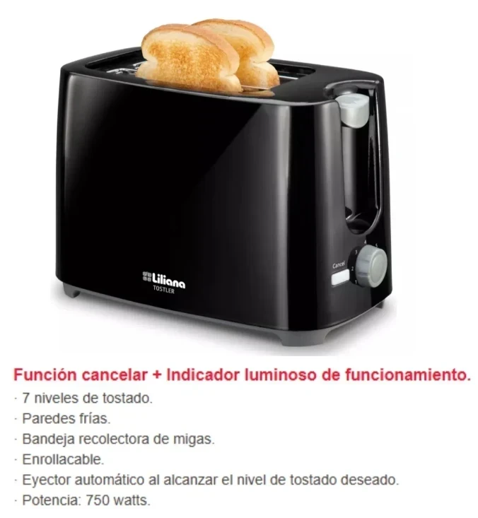 TOSTADORA LILIANA TOSTLER AT900 2