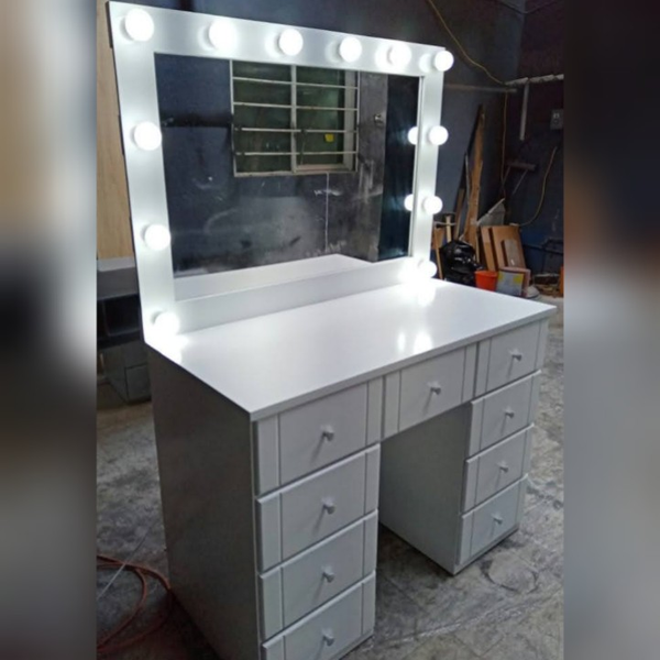 Tocador Hollywood Vanity G2 Repisa Lisa