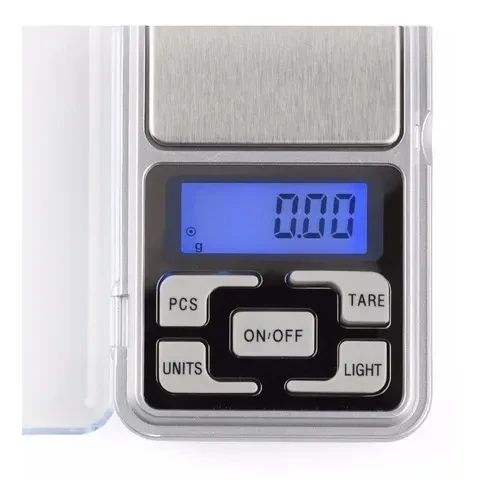 Balanza De Precision De 0.1 Gramos Portatil Retroiluminada 4