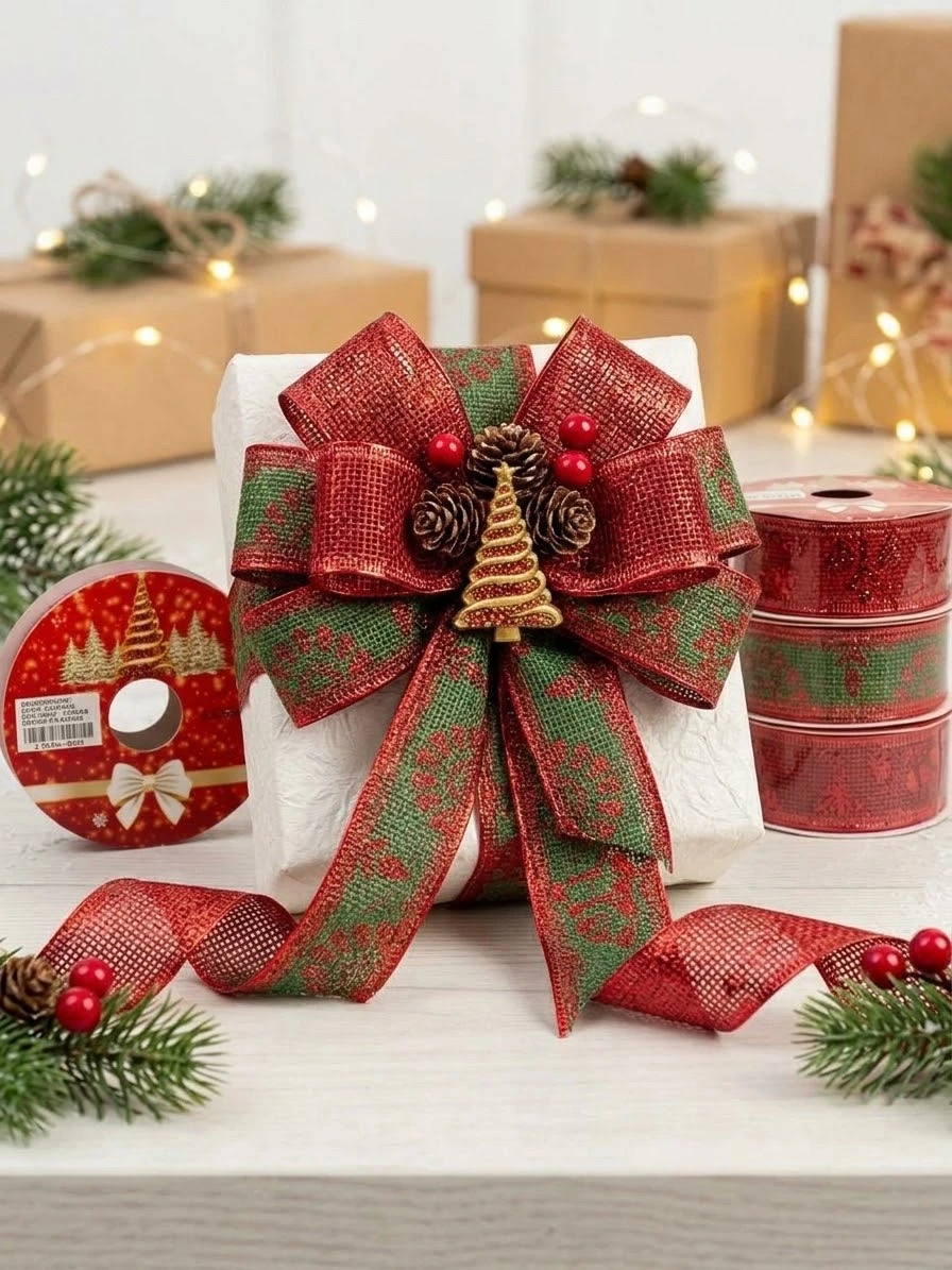 DOCENA DE LISTONES NAVIDEÑOS 