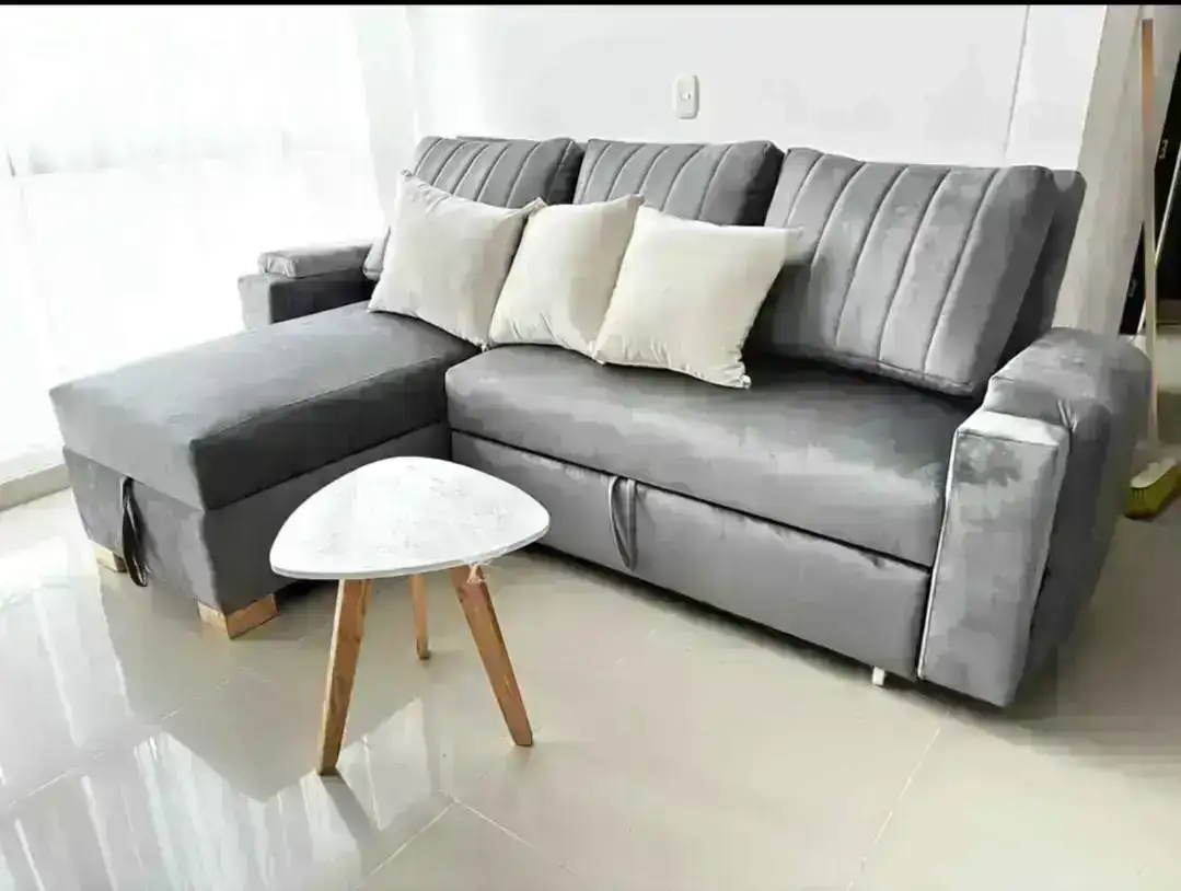 Sala en L Sofacama multifuncional 