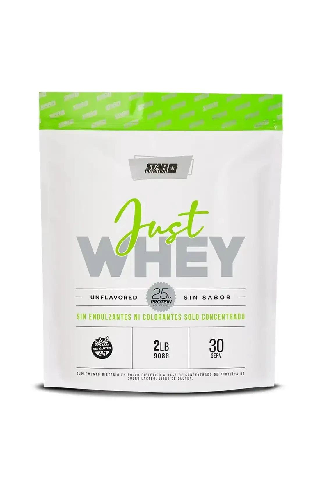 Just Whey sin sabor x 2lbs star