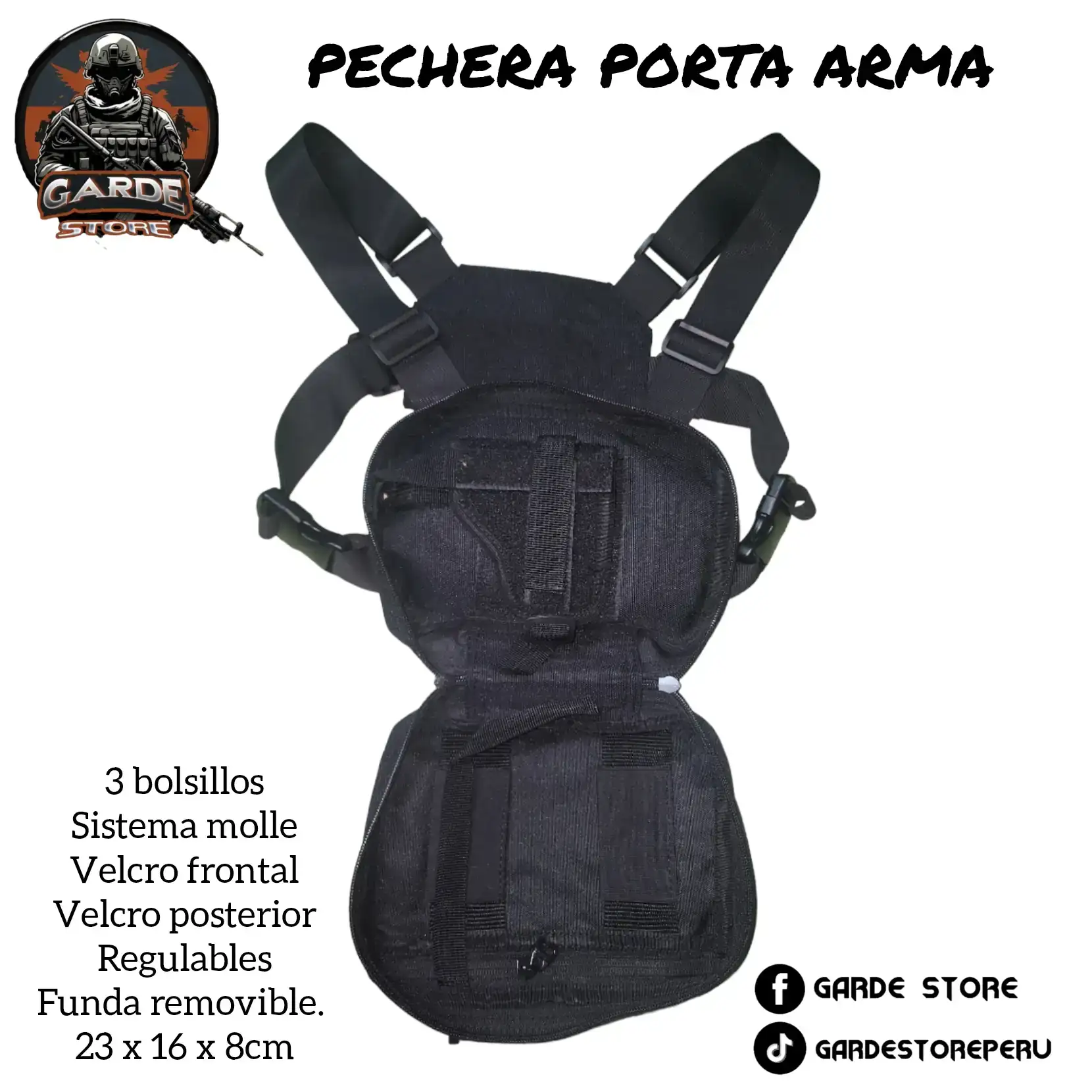 Pechera porta arma  4