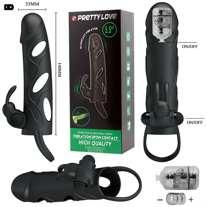 Funda con vibracion de dos motores