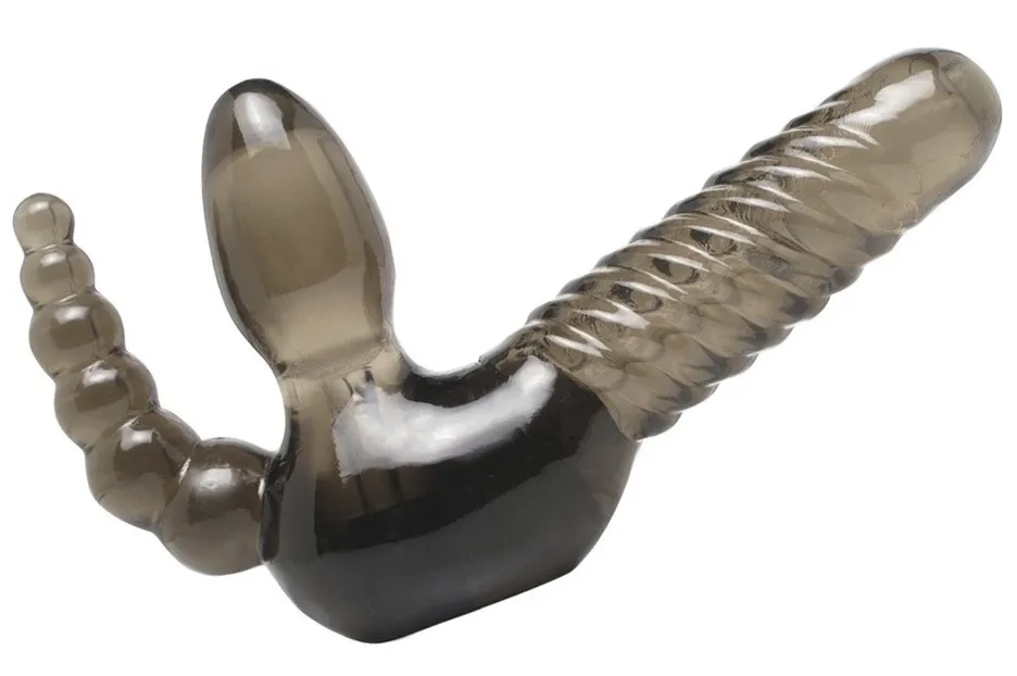 Strapless Strap-on With Anal Stimulator 3