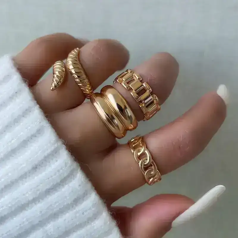 Set x4 Anillos Essen REF: D05 2