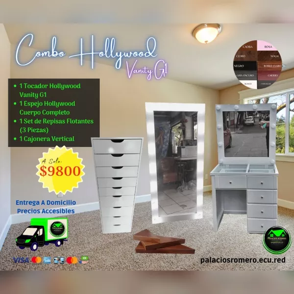Combo Hollywood Vanity G1