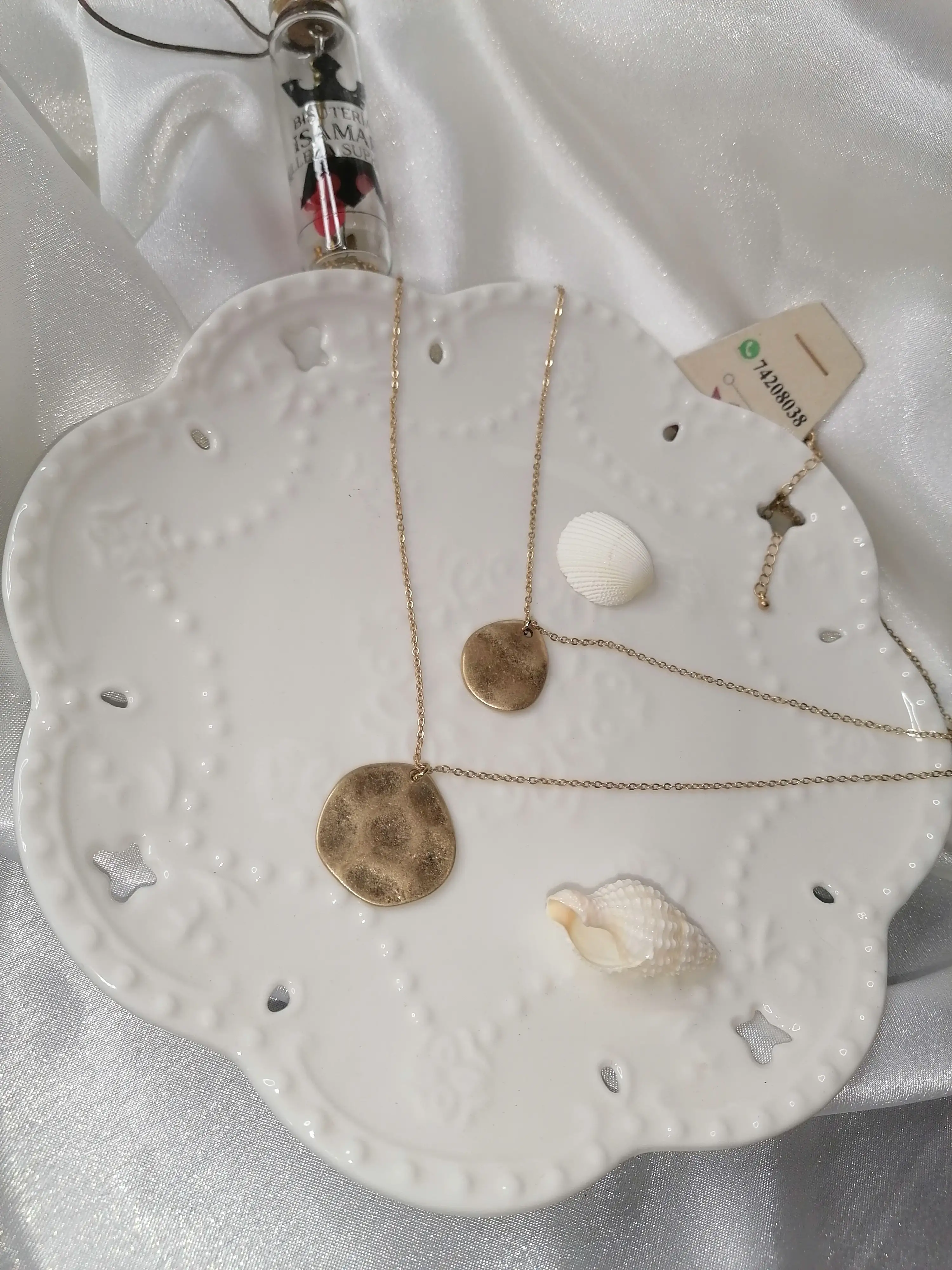 COLLAR DE NIVELES DIJE RUSTICO 2