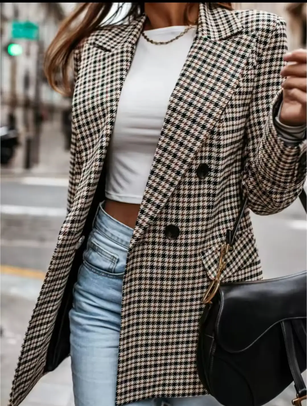 Blazer a cuadros 3