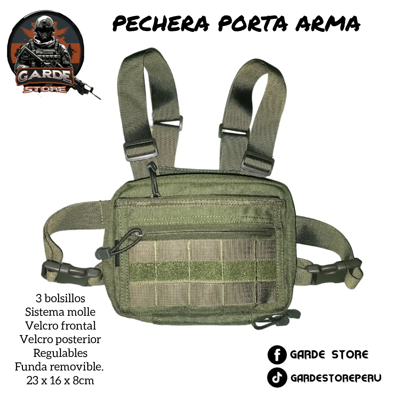 Pechera porta arma 