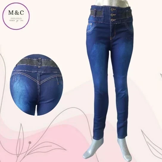 Pantalon Talla 7 mezclilla  5