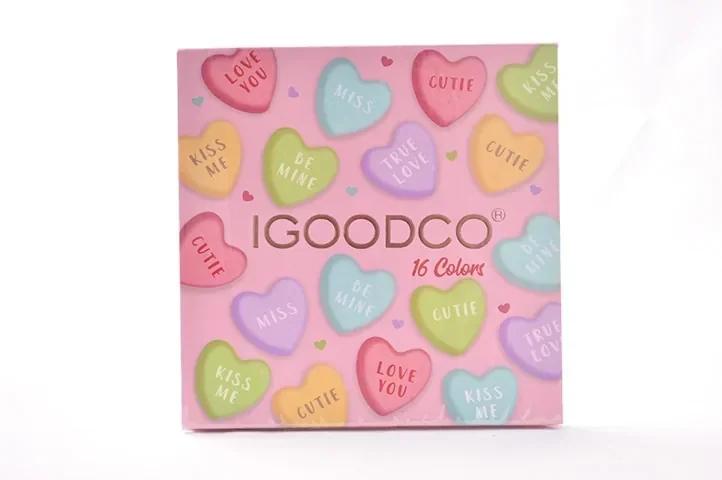 SET MAQUILLAJE 16 TONOS IGOODCO 2