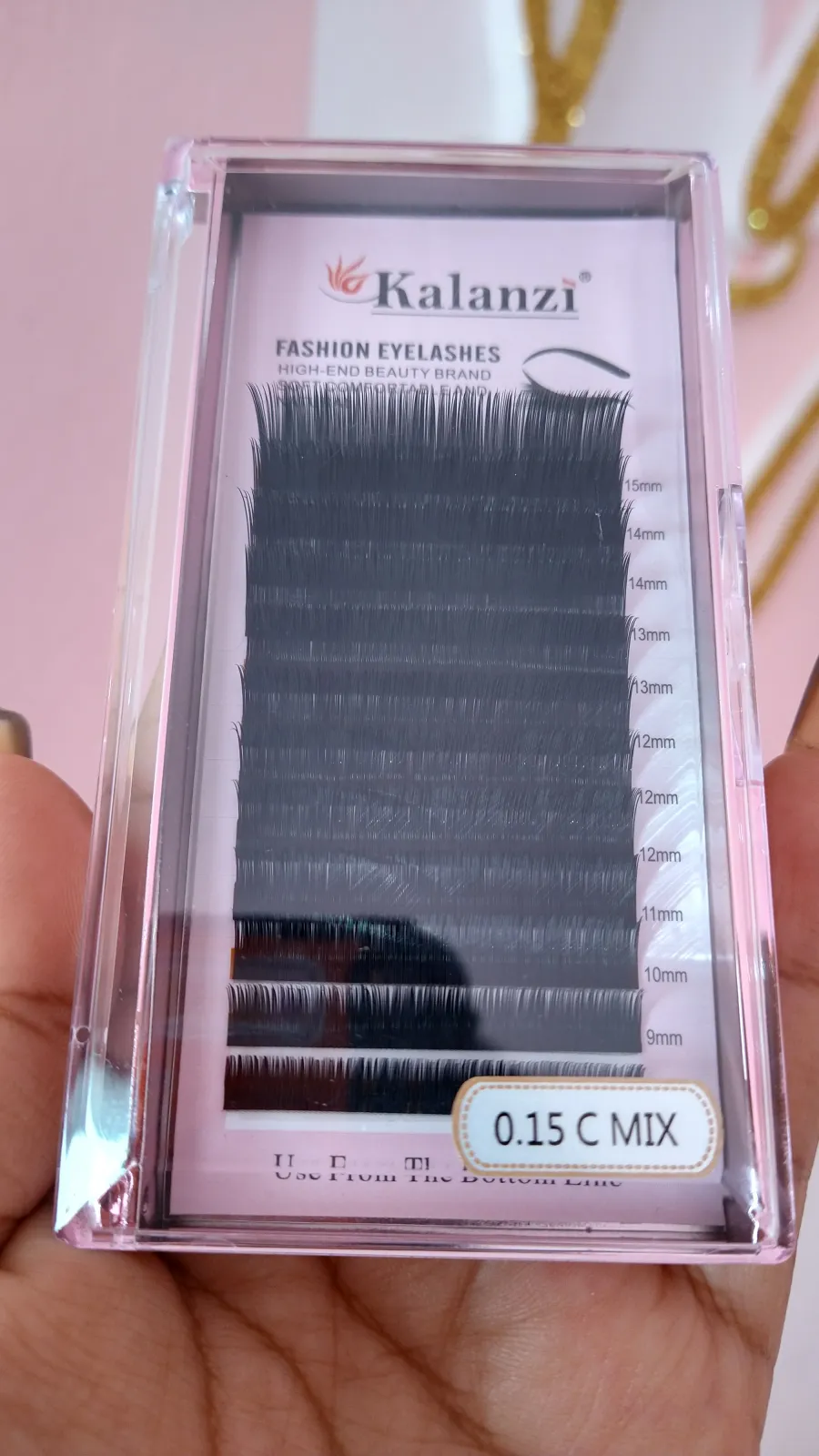 Pestañas naturales 1x1