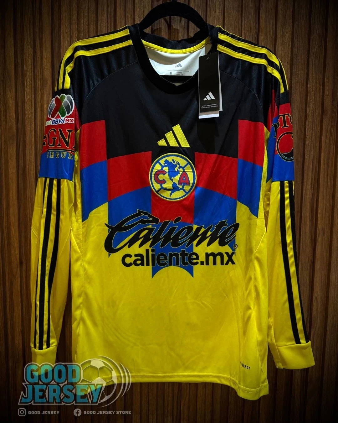 Jersey America Manga Larga Version Aficionado