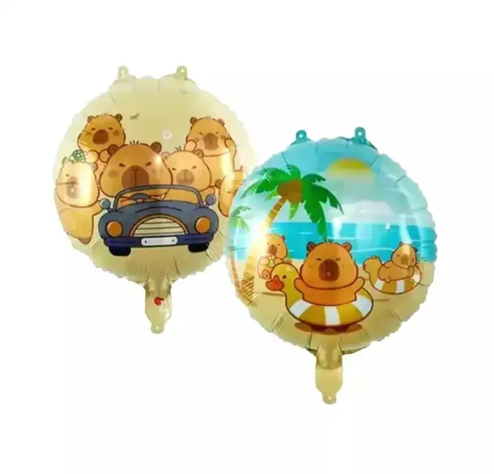 Globo redondo capibara 18' (45 cm)