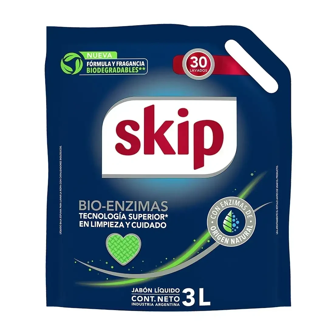 SKIP LIQUIDO  3LITROS SACHET 