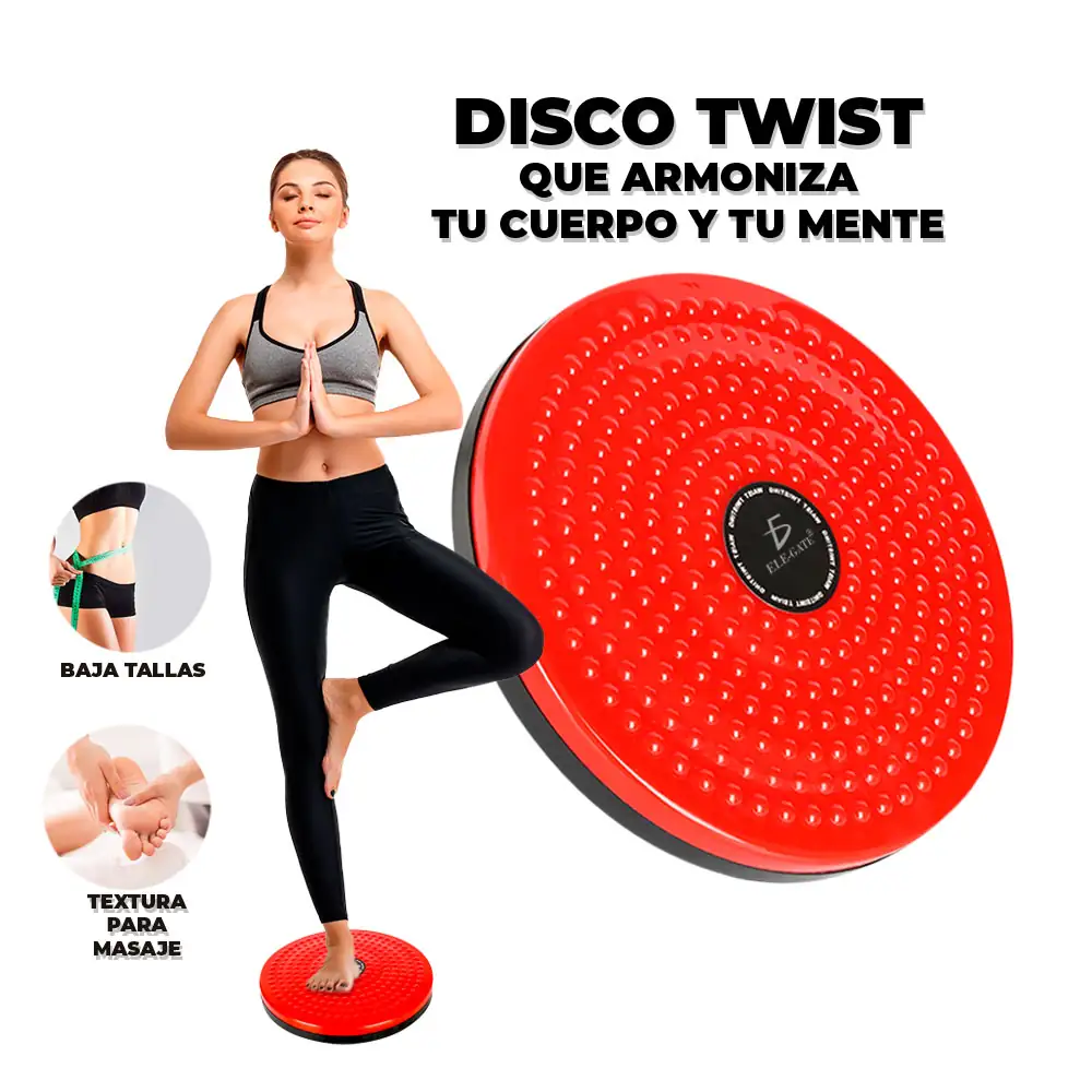Disco Giratorio Reduce Cintura Abdomen Ejercicio Cardio  2