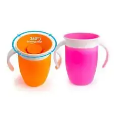 EN FALTA , Vaso Dispita 360° Antiderrame Y Con Agarre 240ml 2