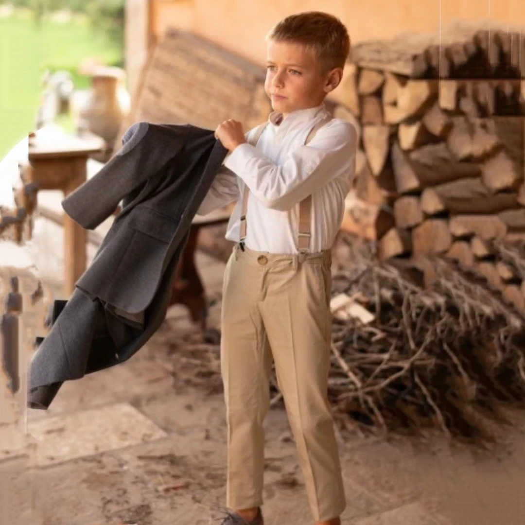 TRAJE ELEGANTE LARGO BG