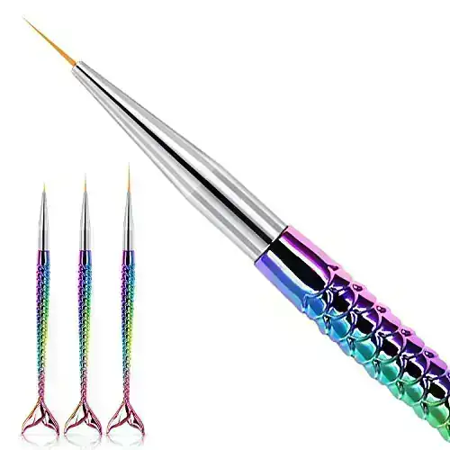 Pincel liner cola de sirena 