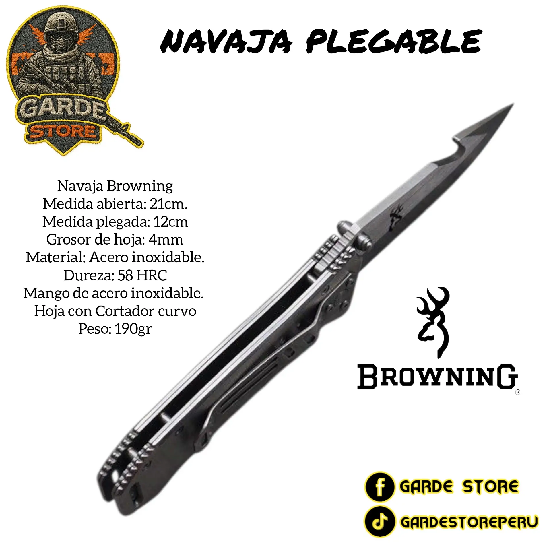NAVAJA BROWNING CAZA 4