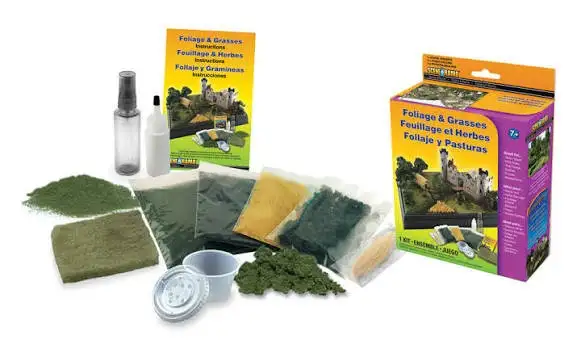 Woodland Scenics Follaje y Pastos Diorama Kit 2