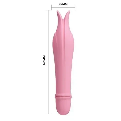 Vibrador Edward Silicona 10 Funciones 14X5cm X 3Cm 3
