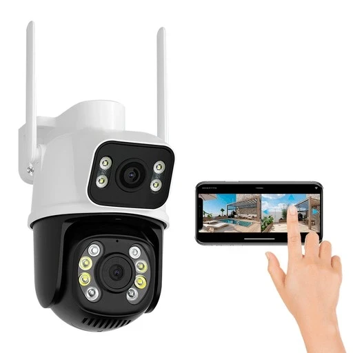Camara Wifi 2MPX Doble Lente PTZ Wifi 