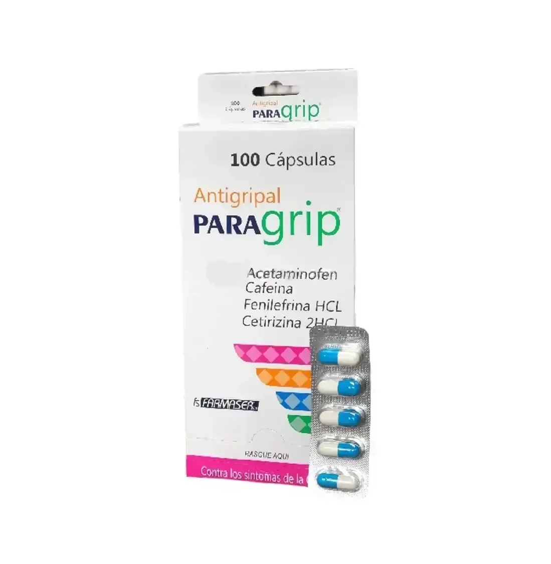 PARAGRIP CAPS X 100
