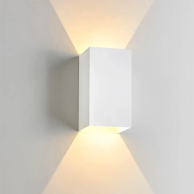 APLIQUE PARED RECTANGULAR BLANCO 4W PC IP65 3000K