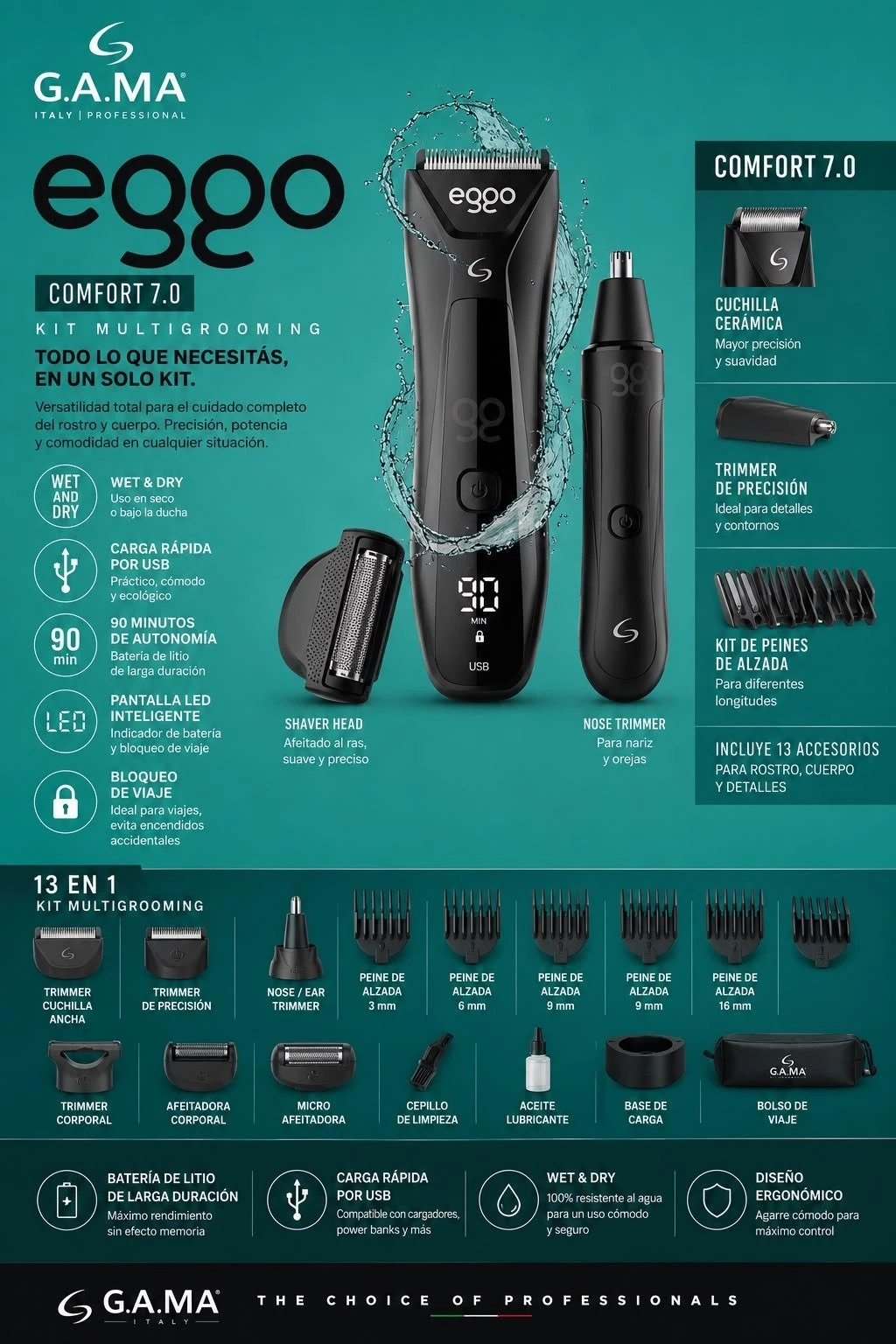 COMBO GAMA EGGO COMFORT 7.0 13 EN 1