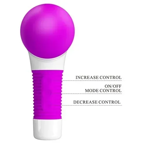 Vibrador Masajeador Multifuncion Recargable Silicona 4