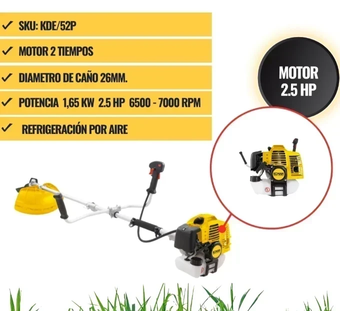 DESMALEZADORA KONAN 52CC 2 TIEMPOS C/ACCESORIOS 2