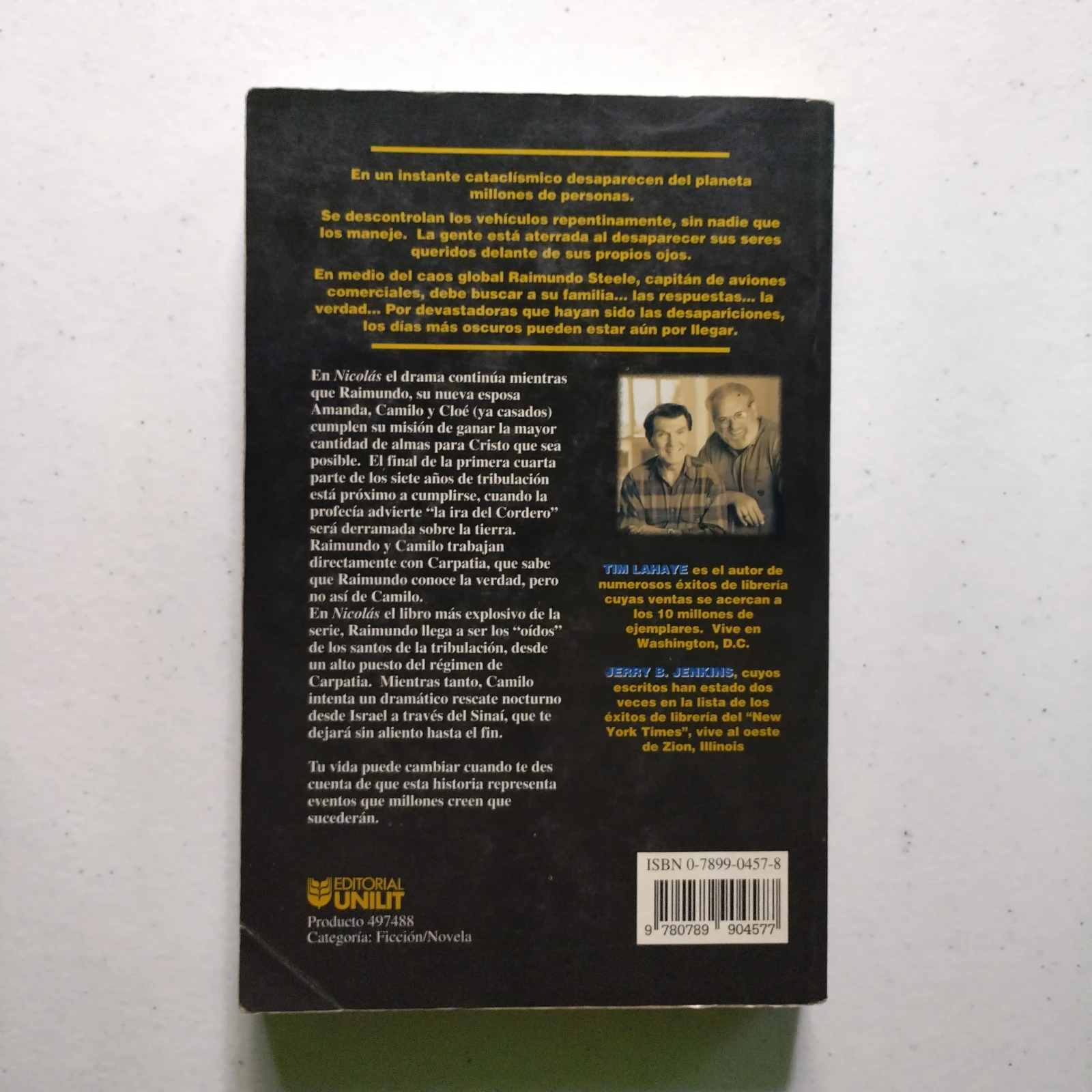 Nicolás, el surgimiento del anticristo, T. LaHaye y J.B. Jenkins, usado 2
