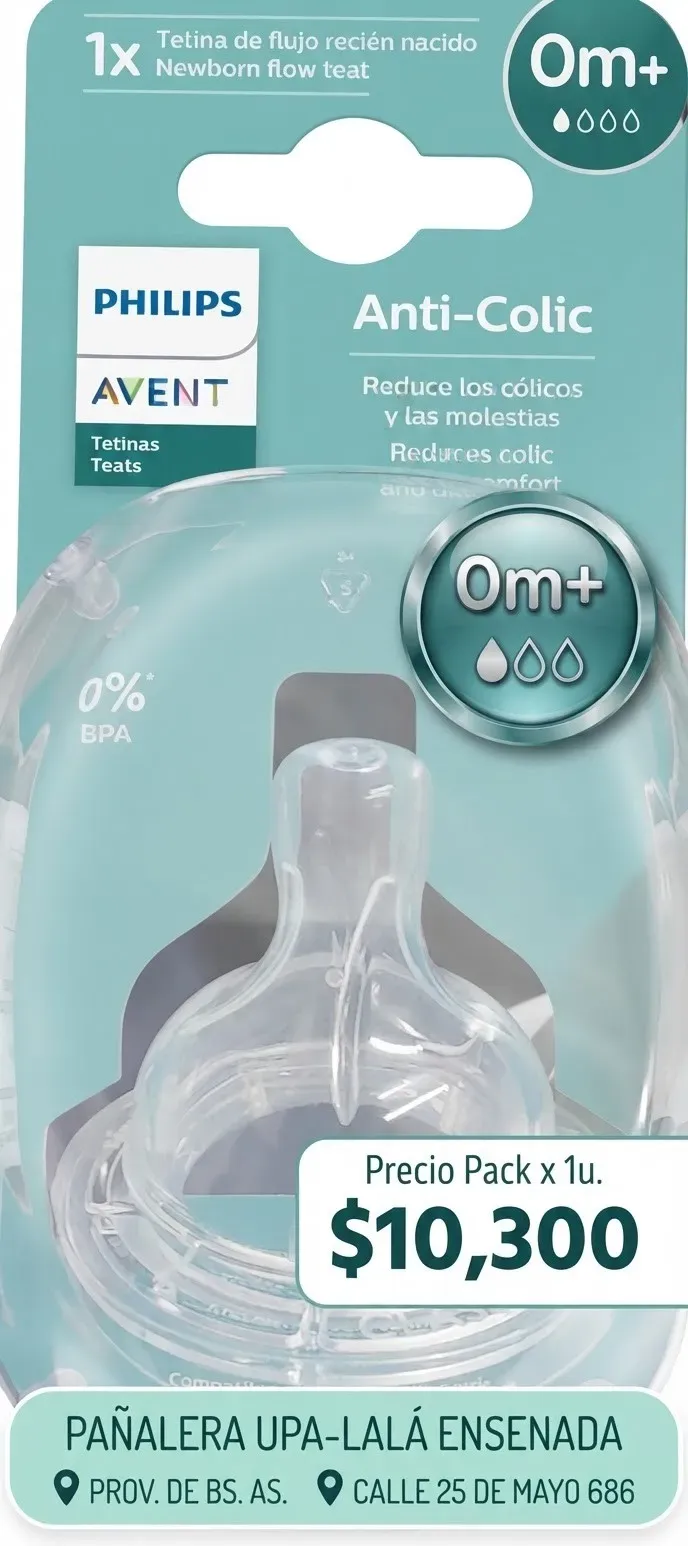 tetinas 0m+ x Unidad 