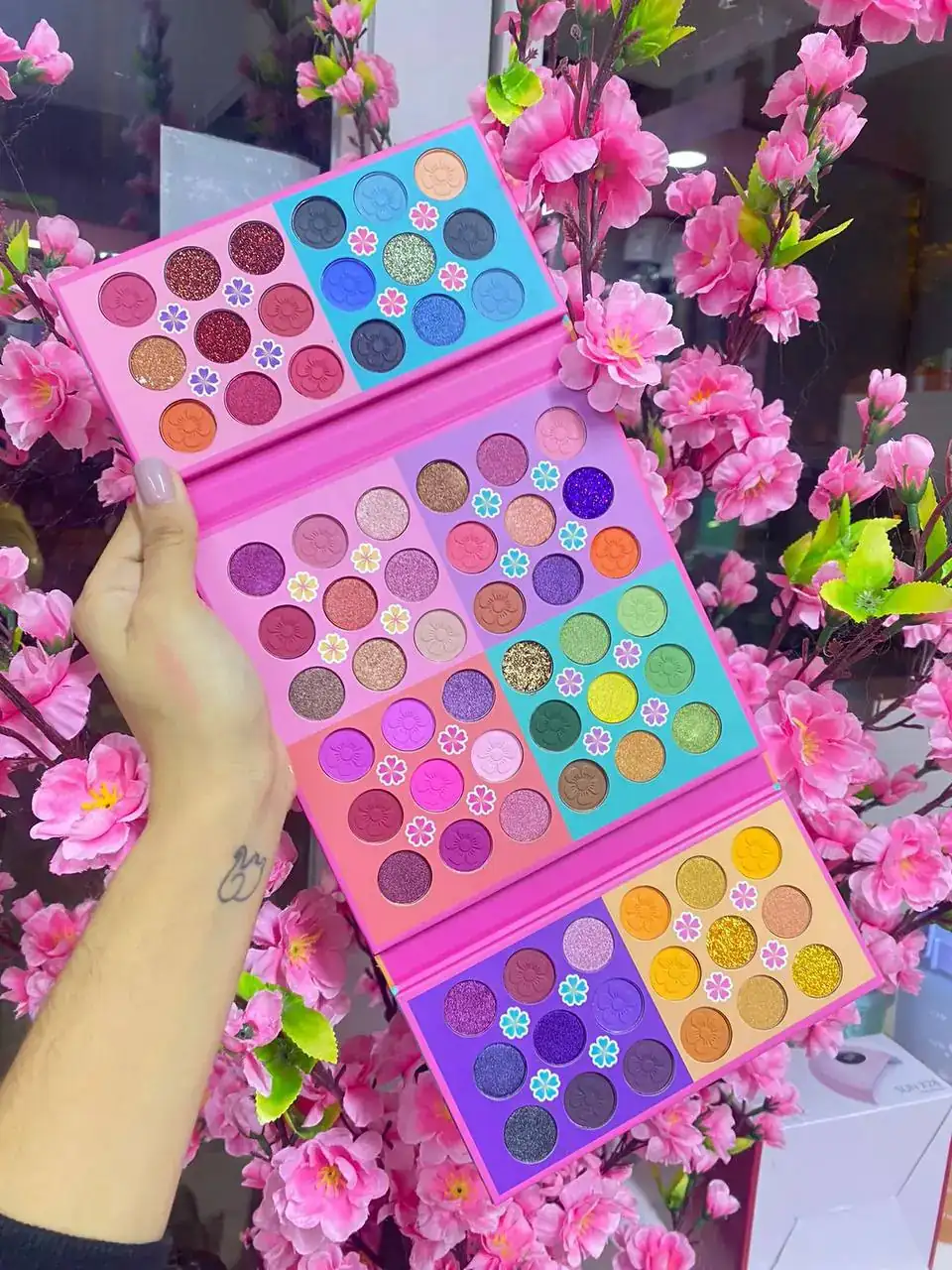Paleta de sombras 3 cuerpos 