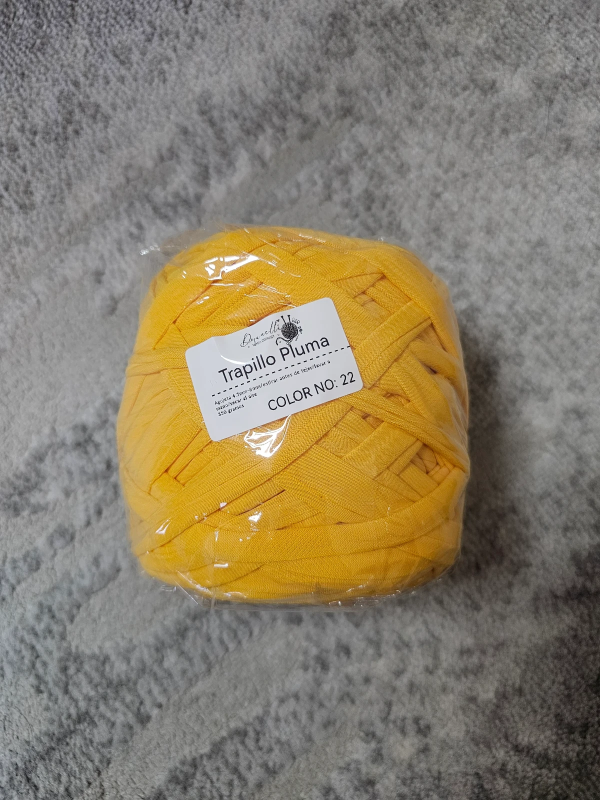 TRAPILLO 22 AMARILLO 350GR